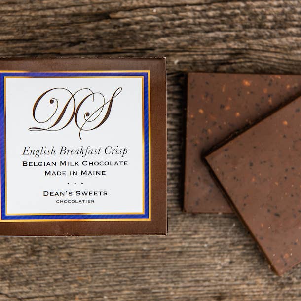Dean's Sweets - English Breakfast Crisp Milk Chocolate Squares
