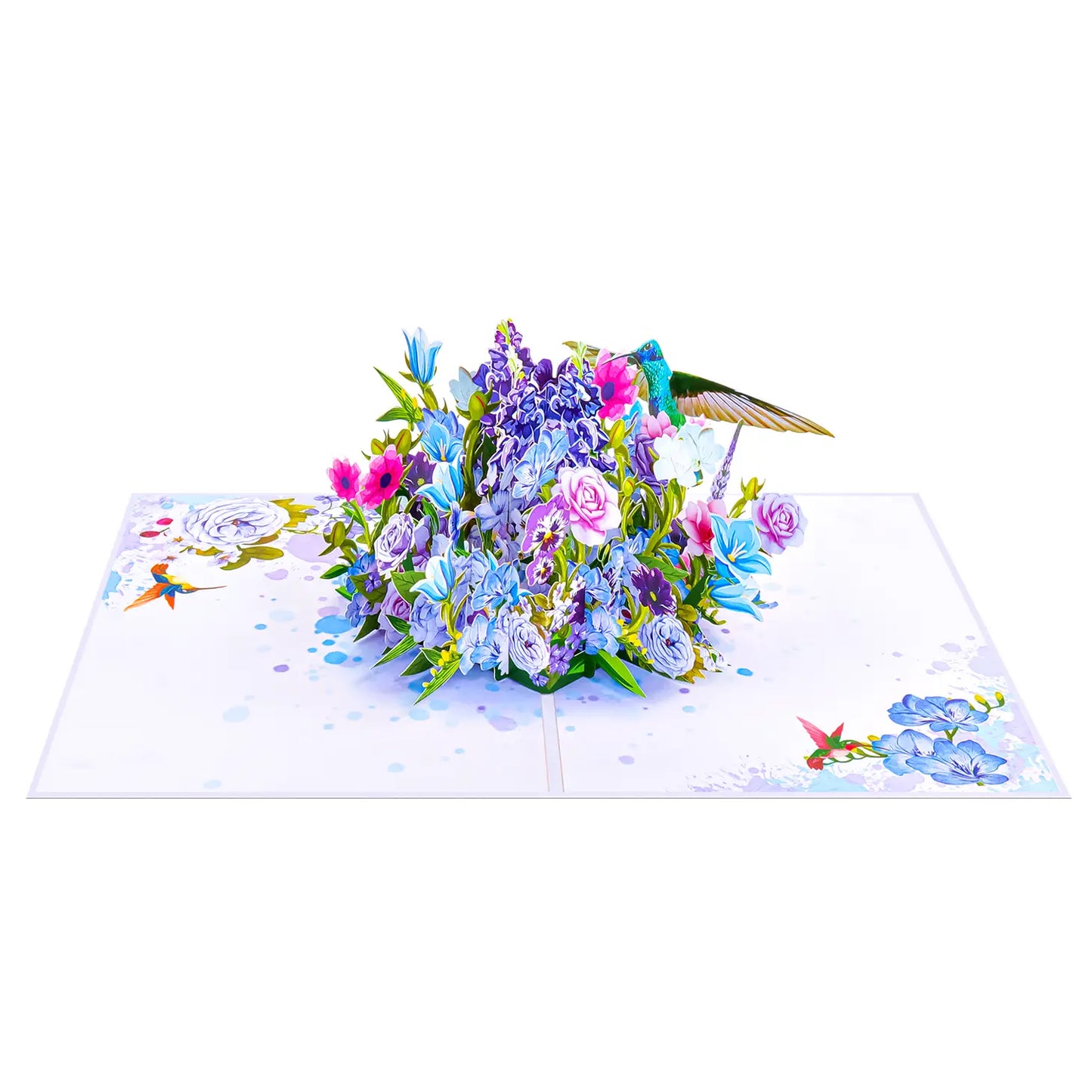 Wonder Paper Art - Flower Garden Pop Up Card - 3D Card