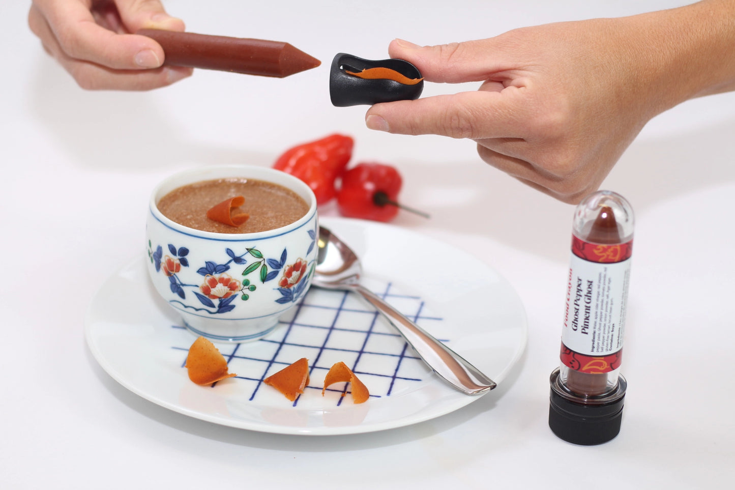 Food Crayon - Ghost Pepper - Single Box (1 Food Crayon + 1 Sharpener)