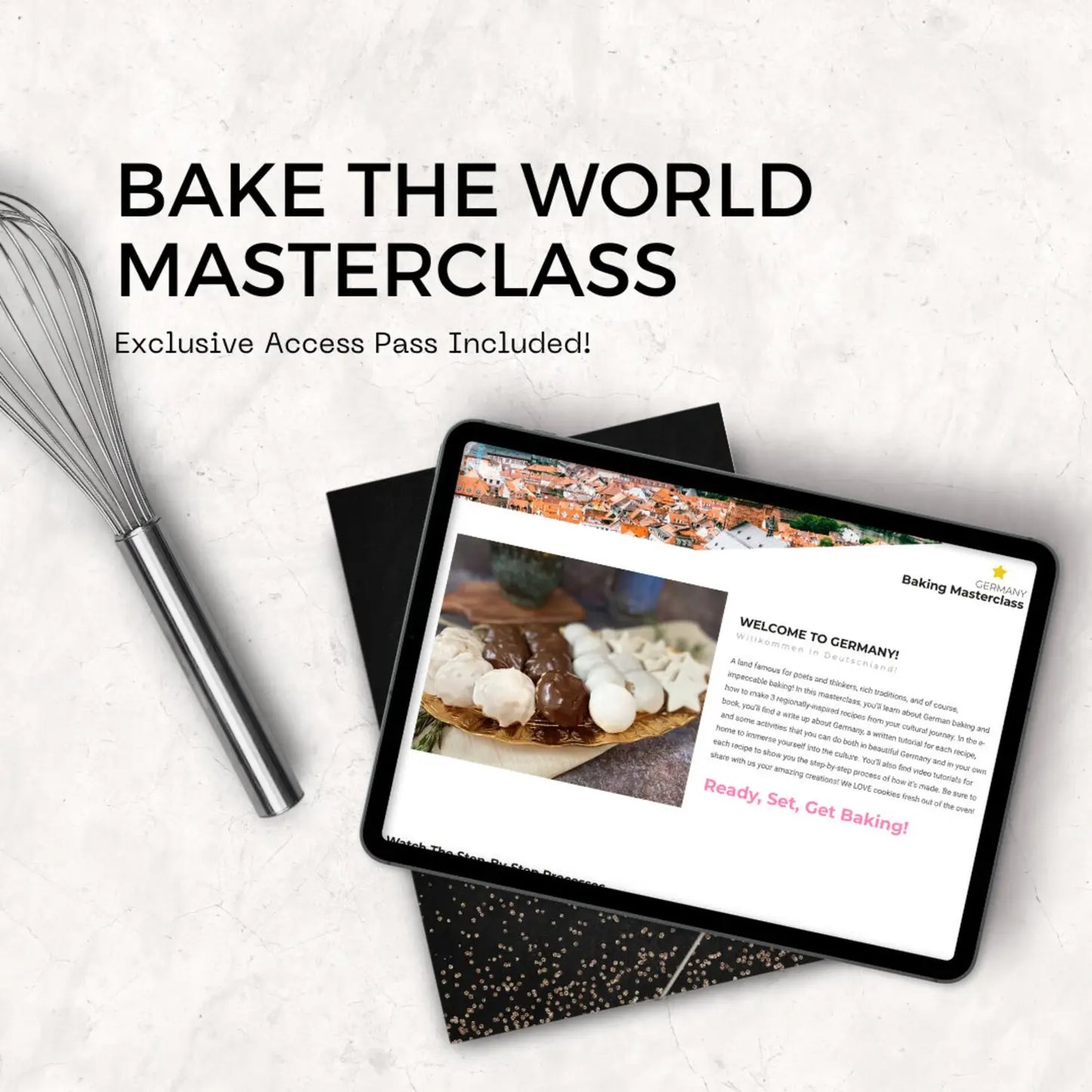 Olivia Goes Global - German Baking Kit - Tools and Masterclass Access