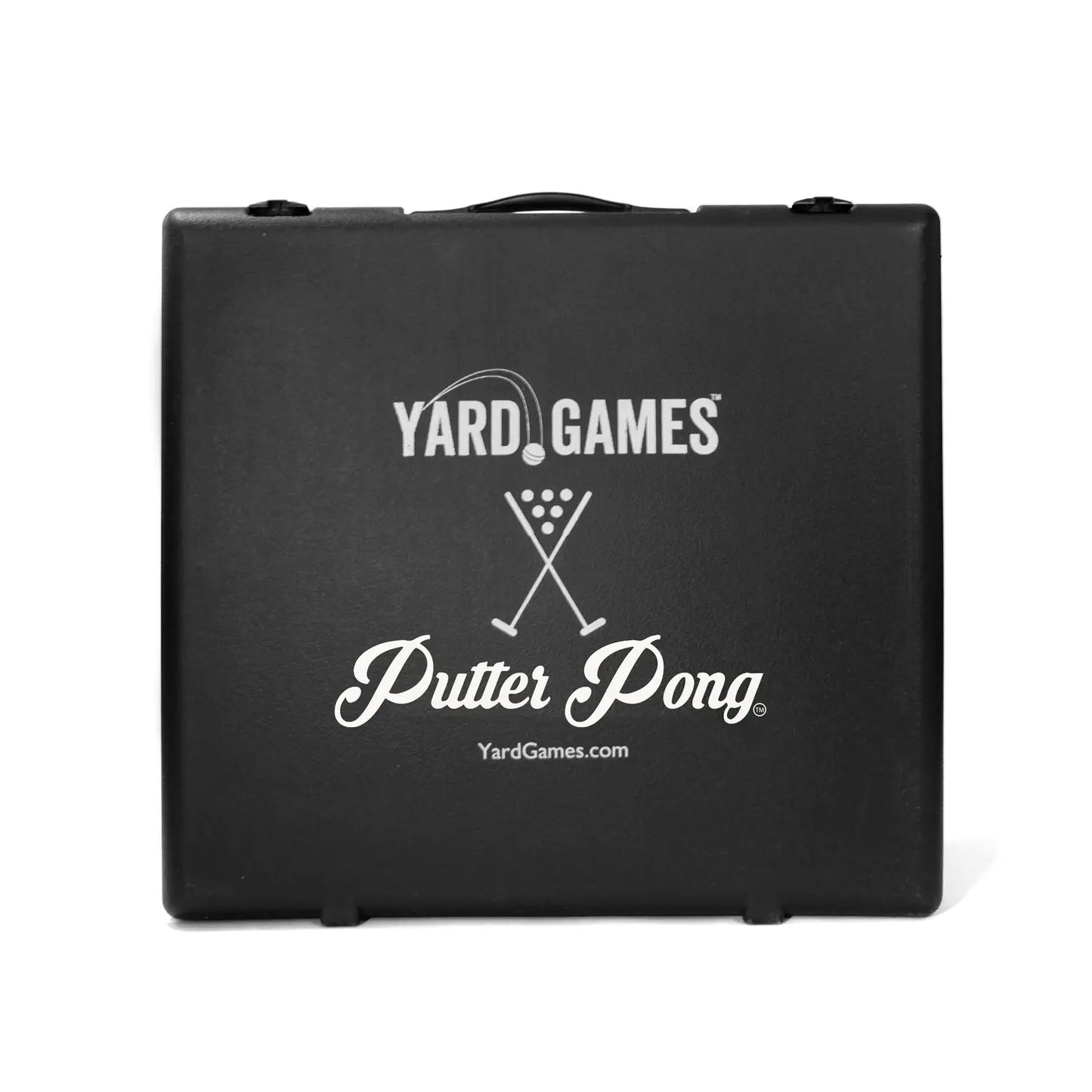 Yard Games - Putter Pong Putting Game with Putter and Golf Mat