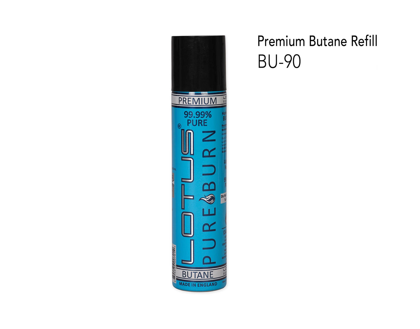 Social Lighters Pure Premium Butane REFILL - 90 ml/3.38 Fl oz of 99.9% Pure Premium Butane REFILL