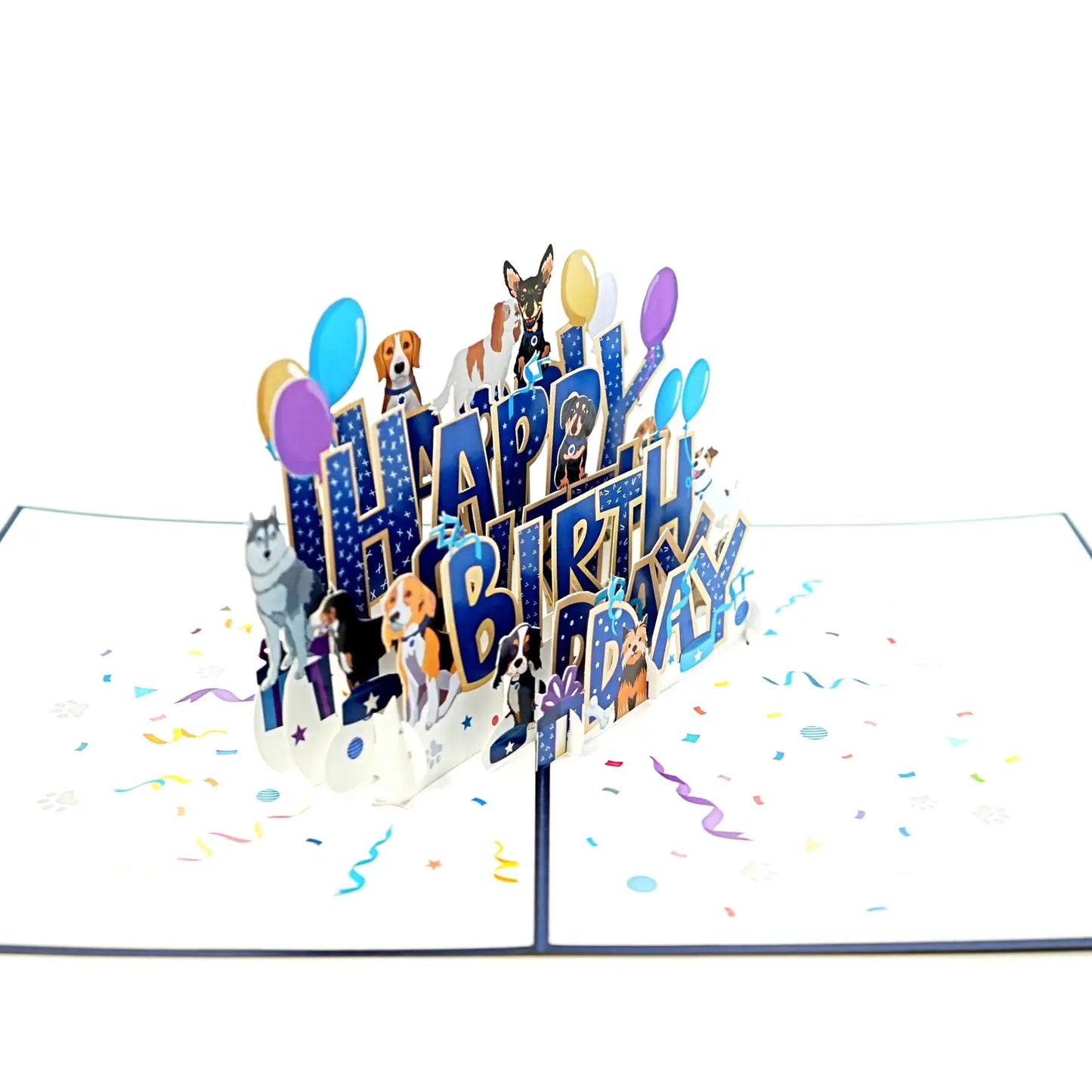 Wonder Paper Art - Dogs 3D Card
