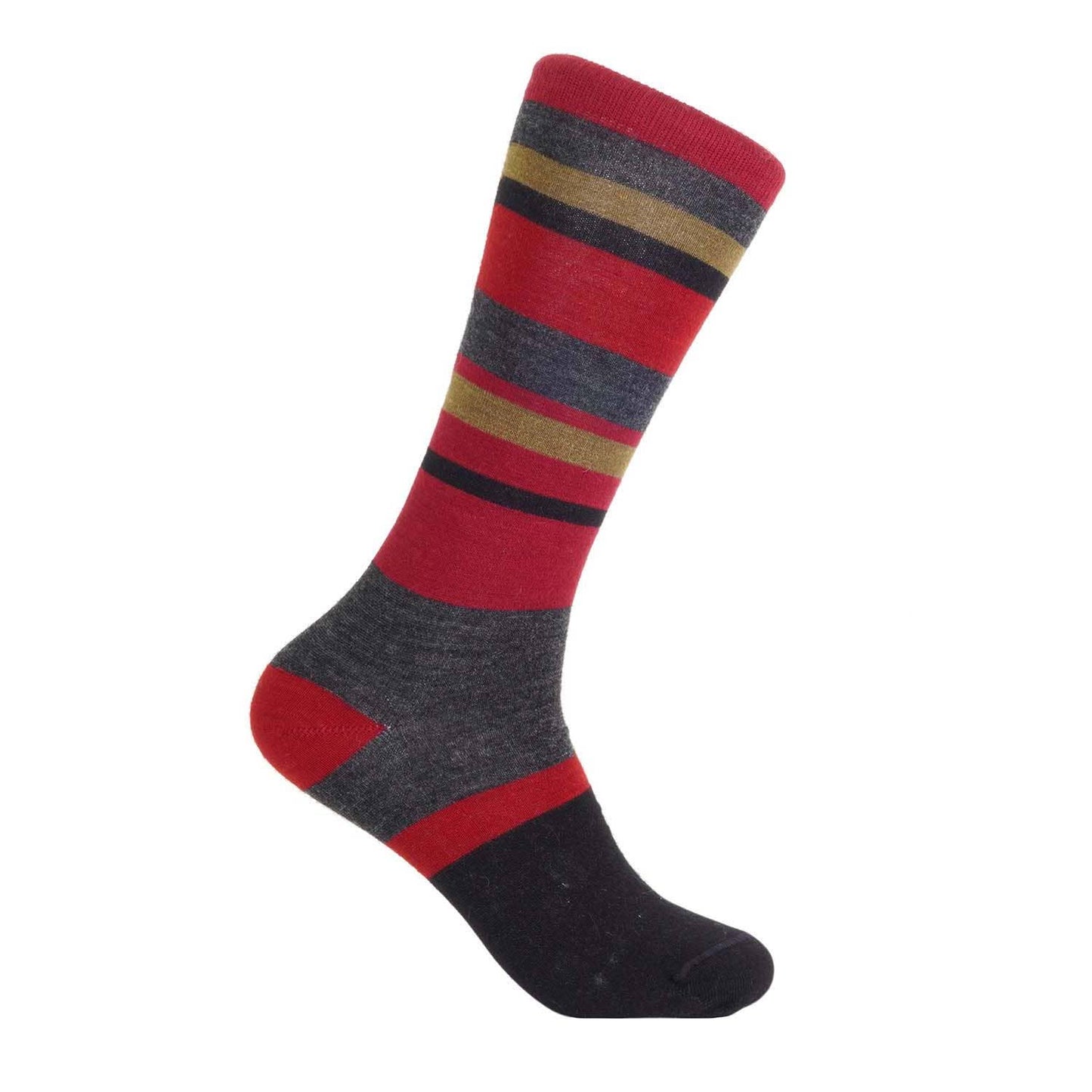 NEW! Alpaca Socks - Linea - Crimson: Medium