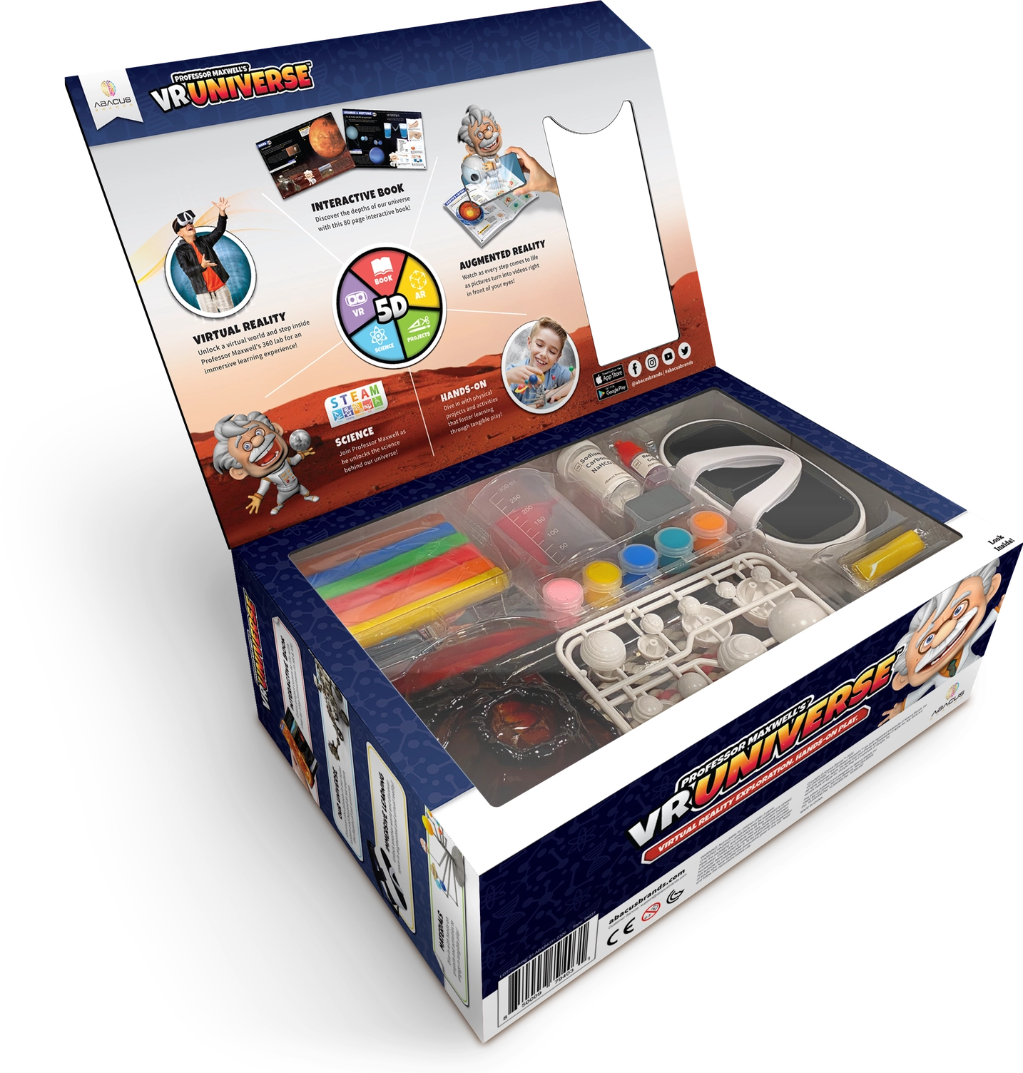 Abacus Brands, Inc. - Professor Maxwell's VR Universe - Virtual Reality Space Set