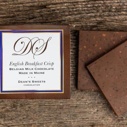 Dean's Sweets - English Breakfast Crisp Milk Chocolate Squares