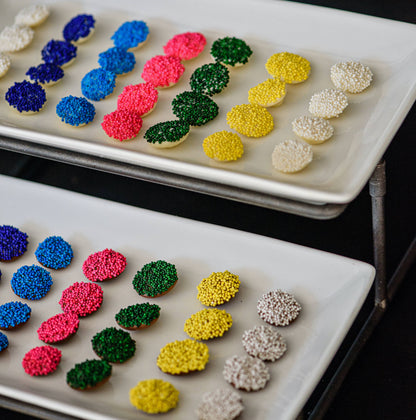 Dean's Sweets - Nonpareils in Dark, Milk, & White Chocolate