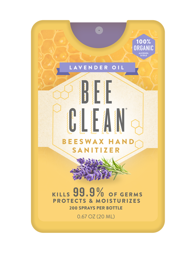 Bee Clean - Bee Clean Organic Beeswax Hand Sanitizer - 12 pack: Mixed - 6 Lavender/6 Citrus