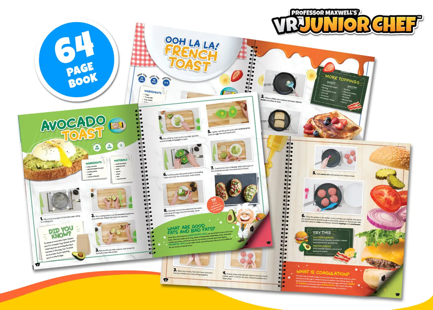 Abacus Brands, Inc. - Professor Maxwell's VR Junior Chef - Interactive Cooking Set