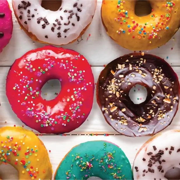 Micro Puzzles - Donuts Mini Jigsaw Puzzle for Food Lovers