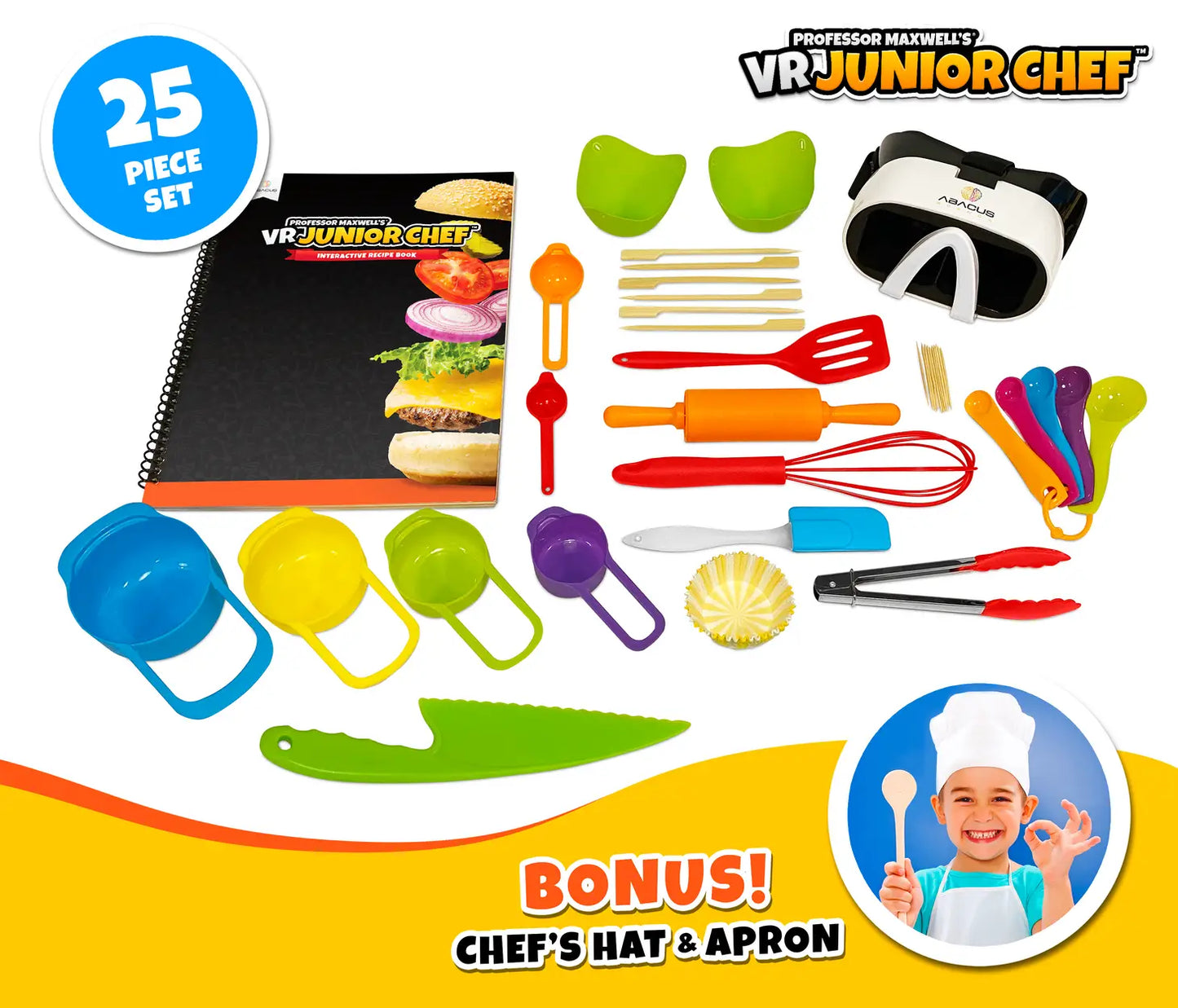 Abacus Brands, Inc. - Professor Maxwell's VR Junior Chef - Interactive Cooking Set