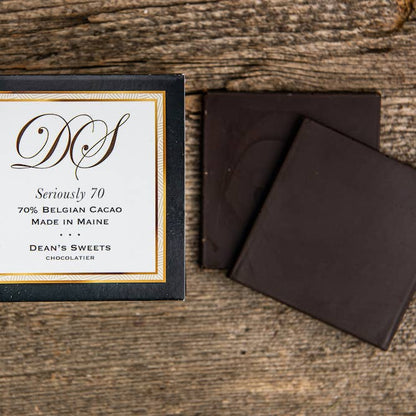 Dean's Sweets - Seriously 70 Dark Chocolate Squares