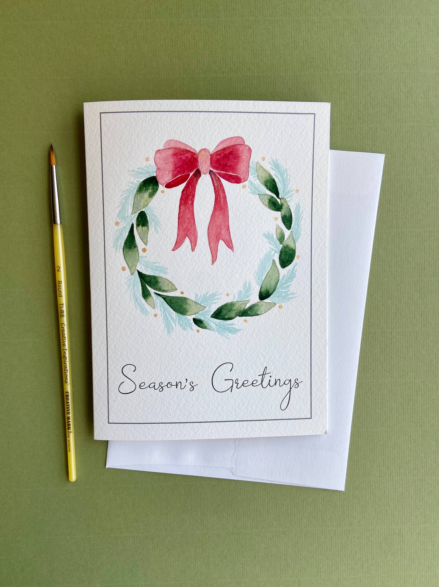 Emily Marie Watercolors - Watercolor Painting Kit: Holiday Greeting Cards