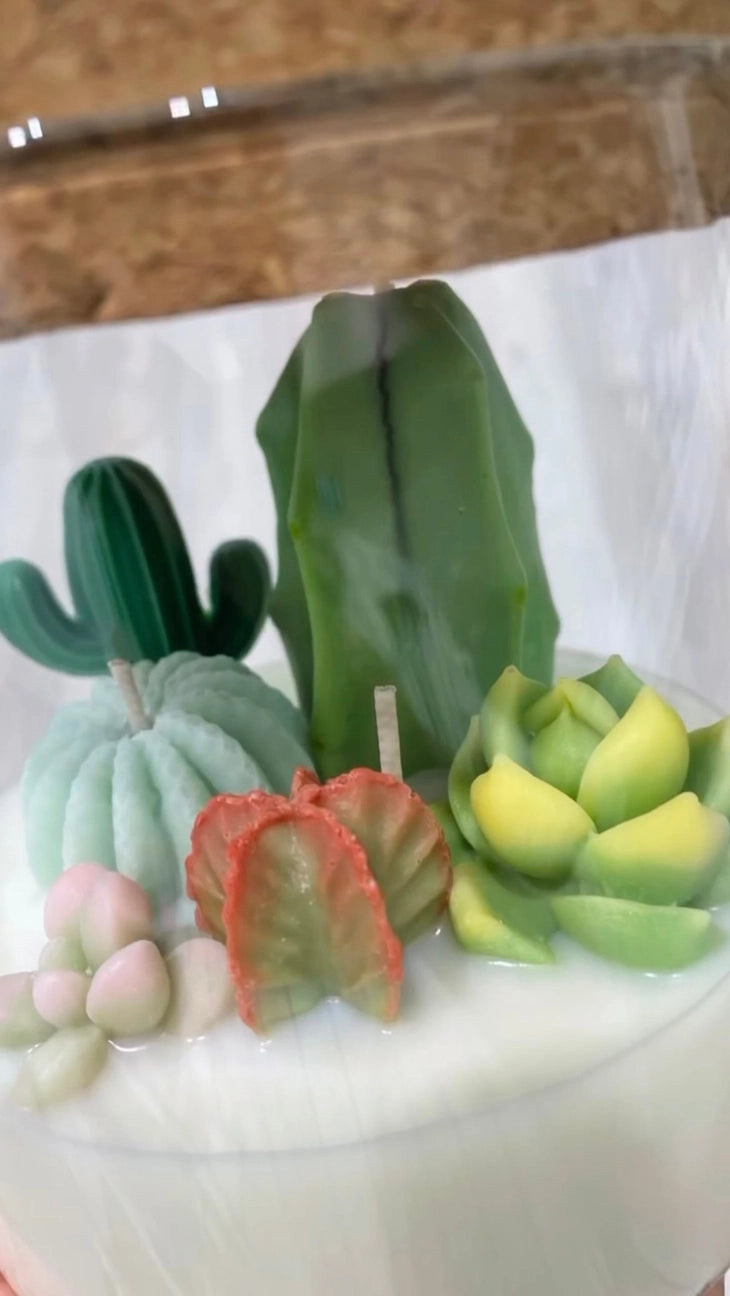 ZOETSTUDIO - Large 3-wick Terrarium Candle | Soy blend