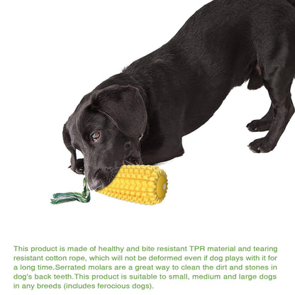 JSBlueRidge Toys - Corn Stick Dental Cleaning Dog Chew Toy