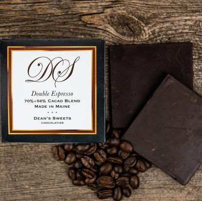 Dean's Sweets - Double Espresso Dark/Semi-Sweet Chocolate Squares