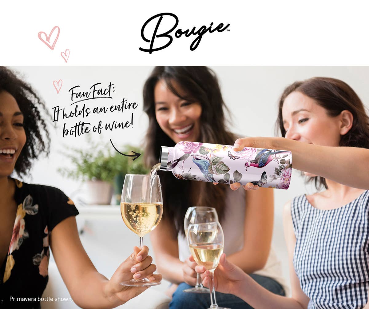 My Bougie Bottle - PRIMAVERA Spring 25 oz Insulated Water Bottle : Gift Tube