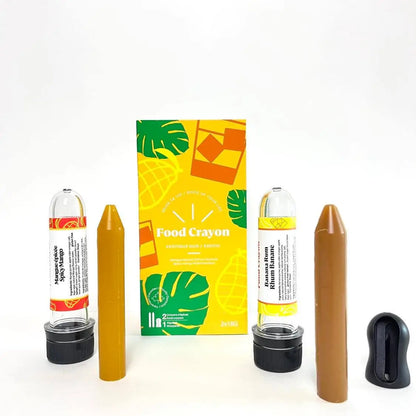 Food Crayon - DUO SET - Exotic Box