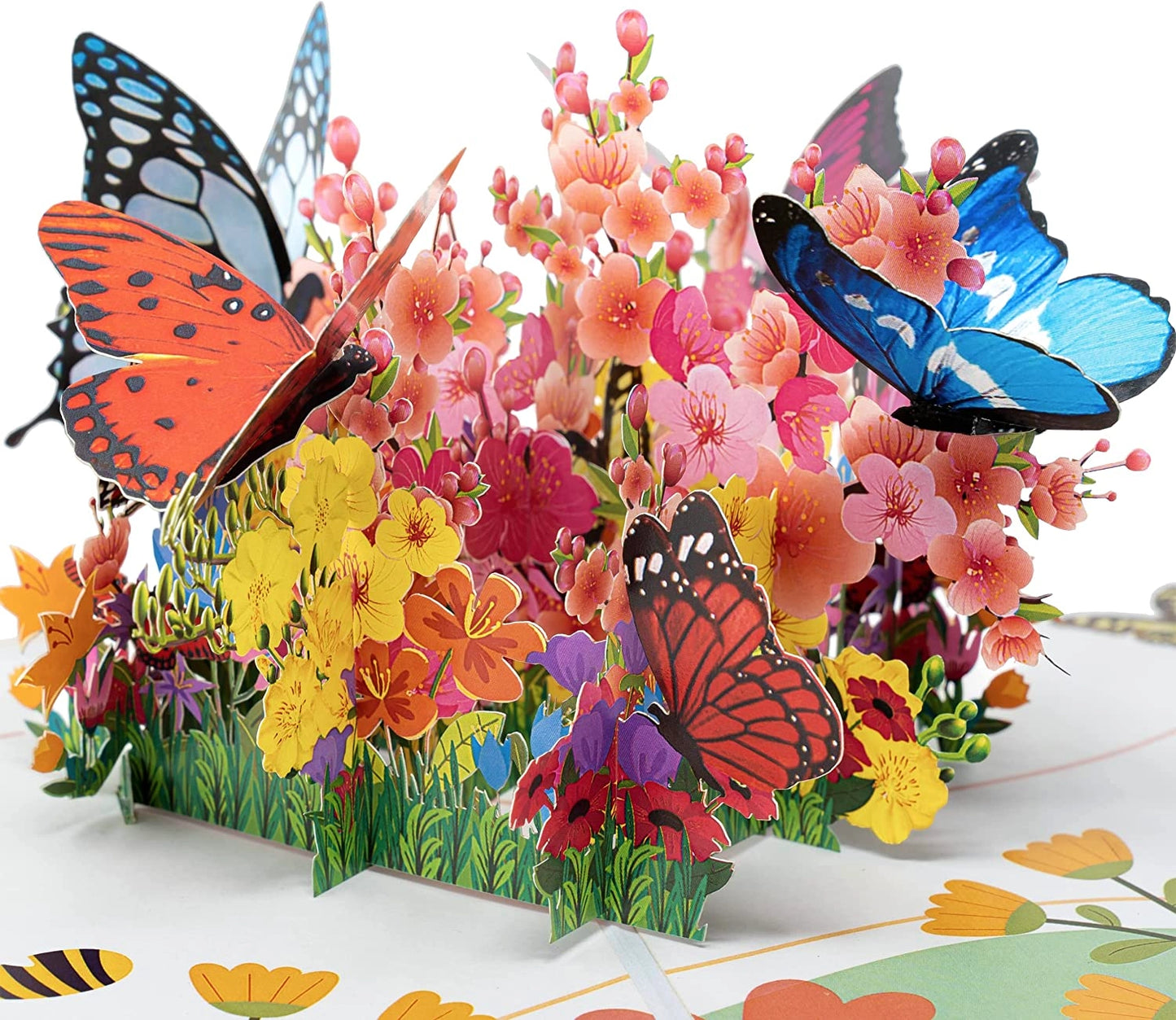 Wonder Paper Art - Spring Butterflies 3D Pop Up Card