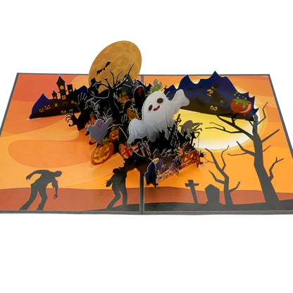 Wonder Paper Art - Halloween Pop Up Card