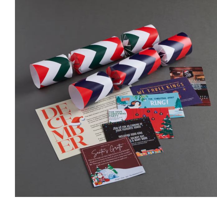 Puzzle Post UK - 6 Christmas Crackers - Escape Room Crackers, Puzzle Game