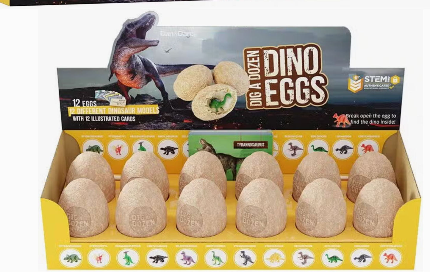 Surreal Brands - Dig a Dozen Dino Eggs Kit