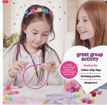 Surreal Brands - Pretty Me Headband Making Kit for Girls