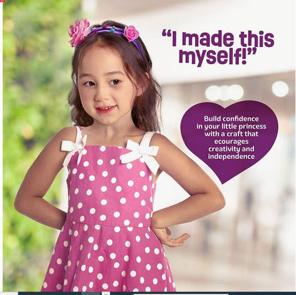 Surreal Brands - Pretty Me Headband Making Kit for Girls