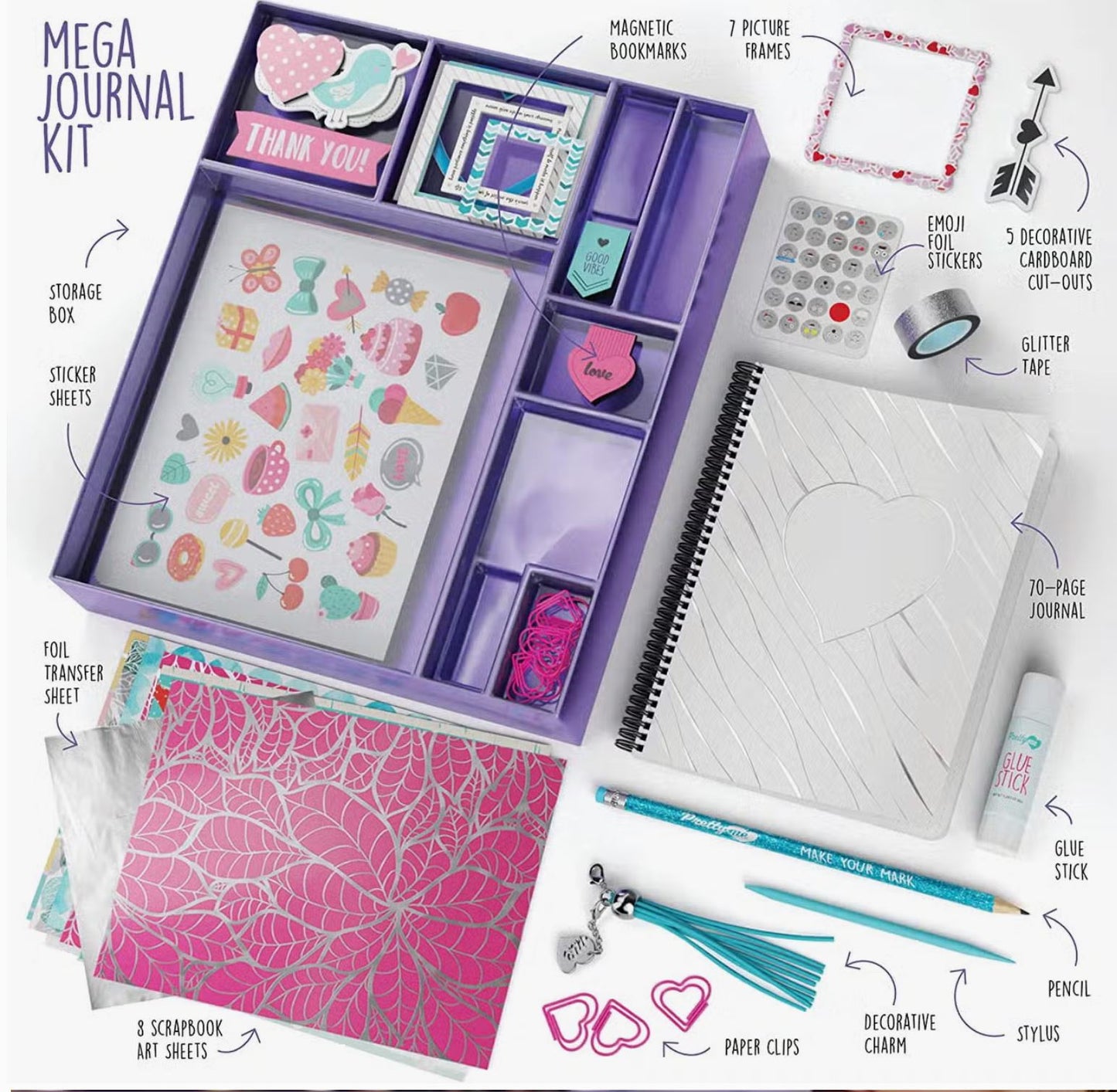 Surreal Brands - DIY Journal Kit for Girls