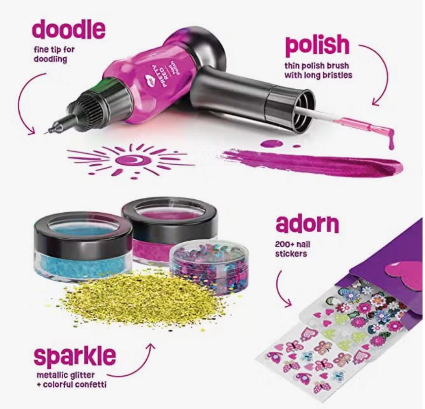 Surreal Brands - Nail Art Studio for Girls - Nail Polish Kit