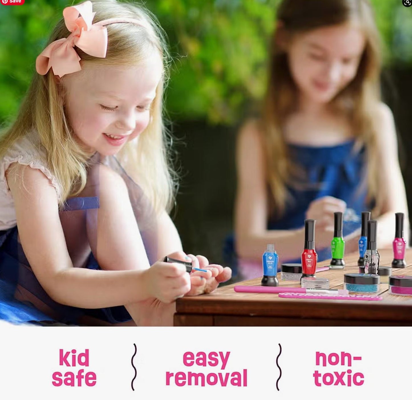 Surreal Brands - Nail Art Studio for Girls - Nail Polish Kit