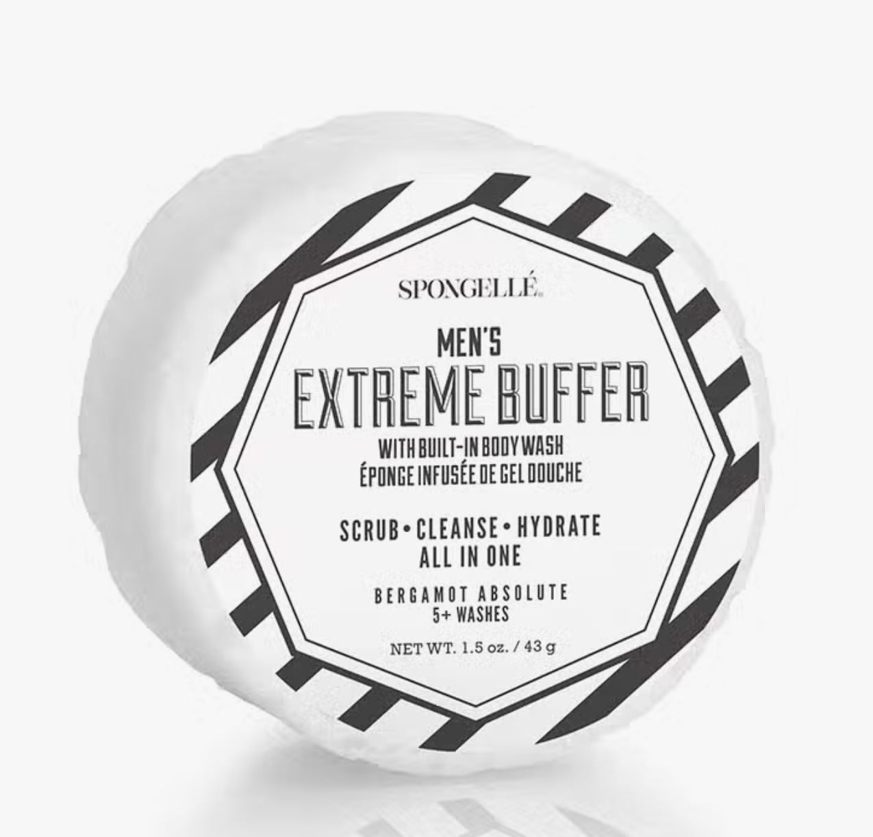 Spongellé - Mens Travel Case and Buffer Set