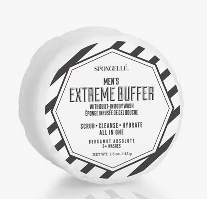 Spongellé - Mens Travel Case and Buffer Set