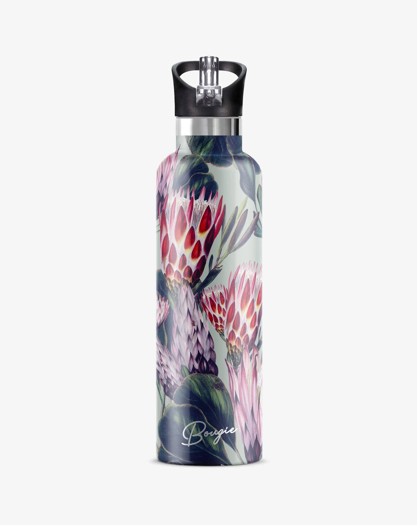My Bougie Bottle - PROTEA  Desert Flower 25 oz Insulated Water Bottle : Green / Gift Tube