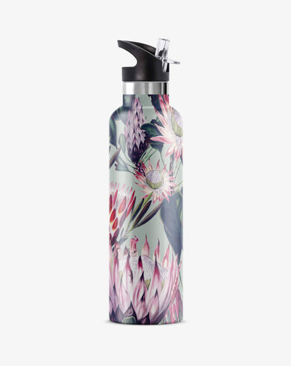 My Bougie Bottle - PROTEA  Desert Flower 25 oz Insulated Water Bottle : Green / Gift Tube