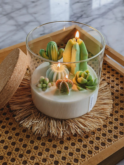 ZOETSTUDIO - Large 3-wick Terrarium Candle | Soy blend