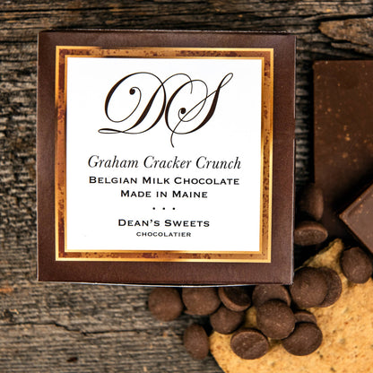 Dean's Sweets - Graham Cracker Crunch Milk Chocolate Squares