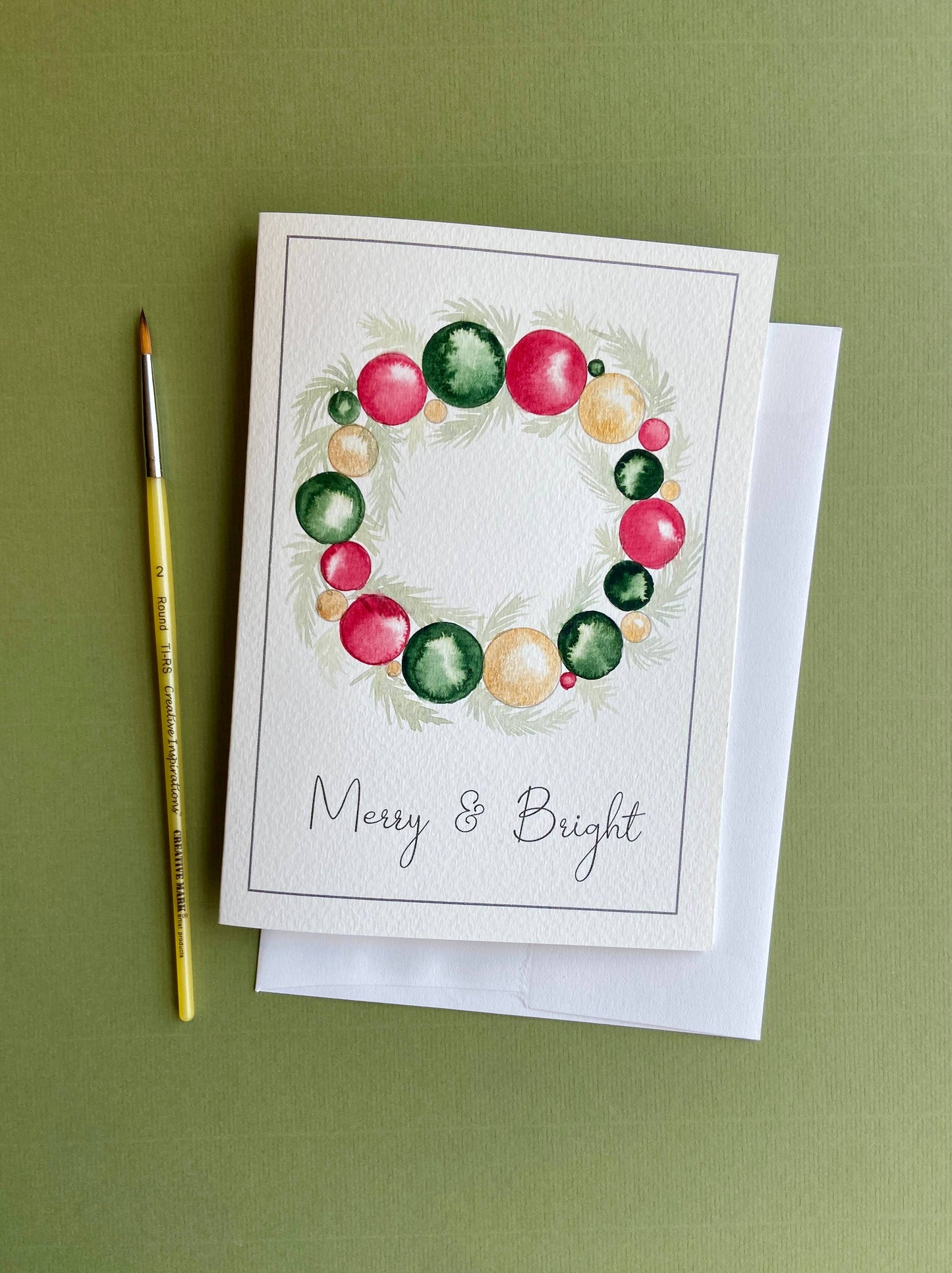 Emily Marie Watercolors - Watercolor Painting Kit: Holiday Greeting Cards