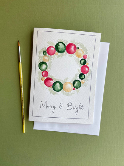 Emily Marie Watercolors - Watercolor Painting Kit: Holiday Greeting Cards