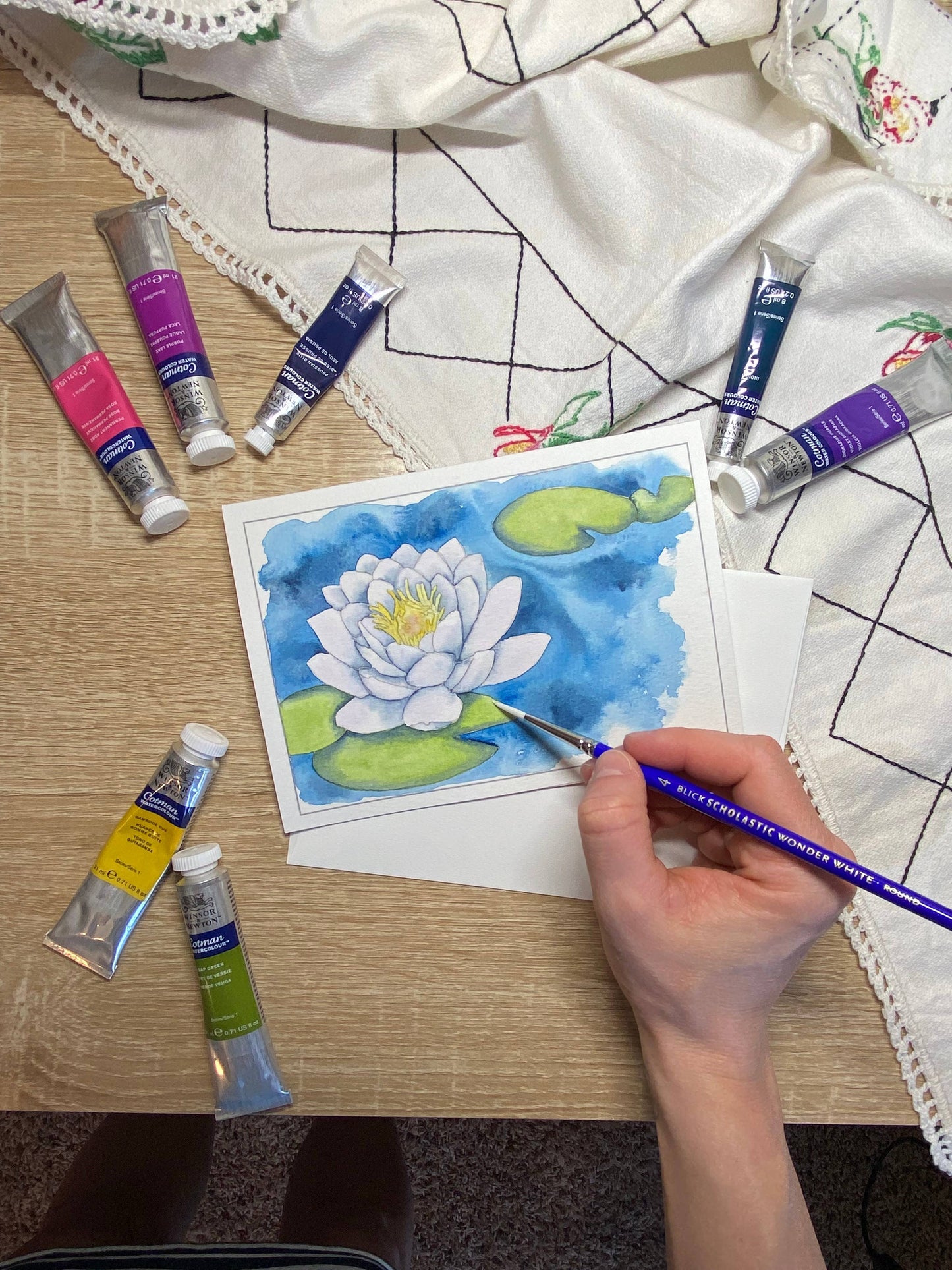 Emily Marie Watercolors - Watercolor Painting Kit: Flowers