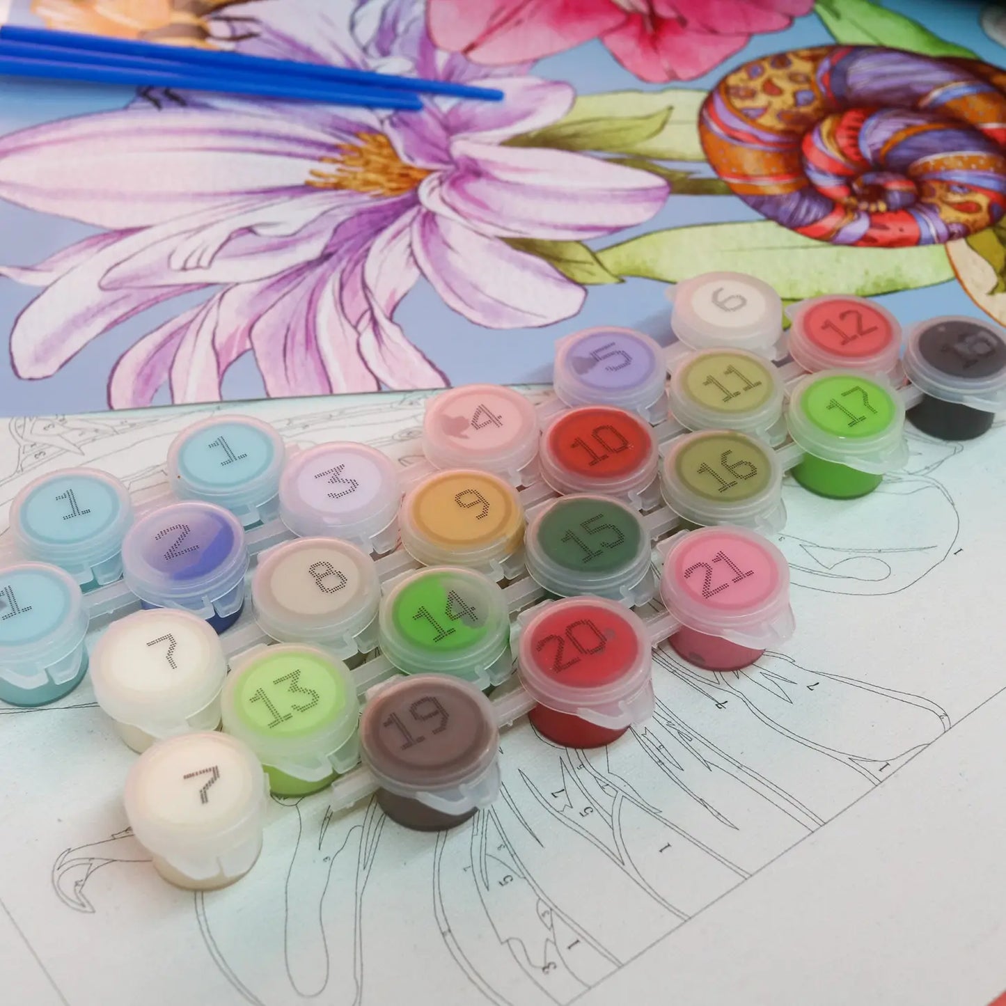 Seriously Shea - EASY Tiny Mouse House Kids DIY Paint-By-Number Craft Kits