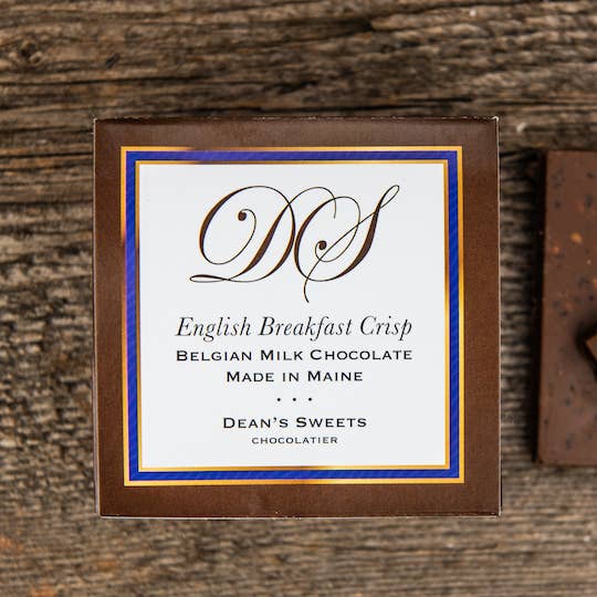 Dean's Sweets - English Breakfast Crisp Milk Chocolate Squares