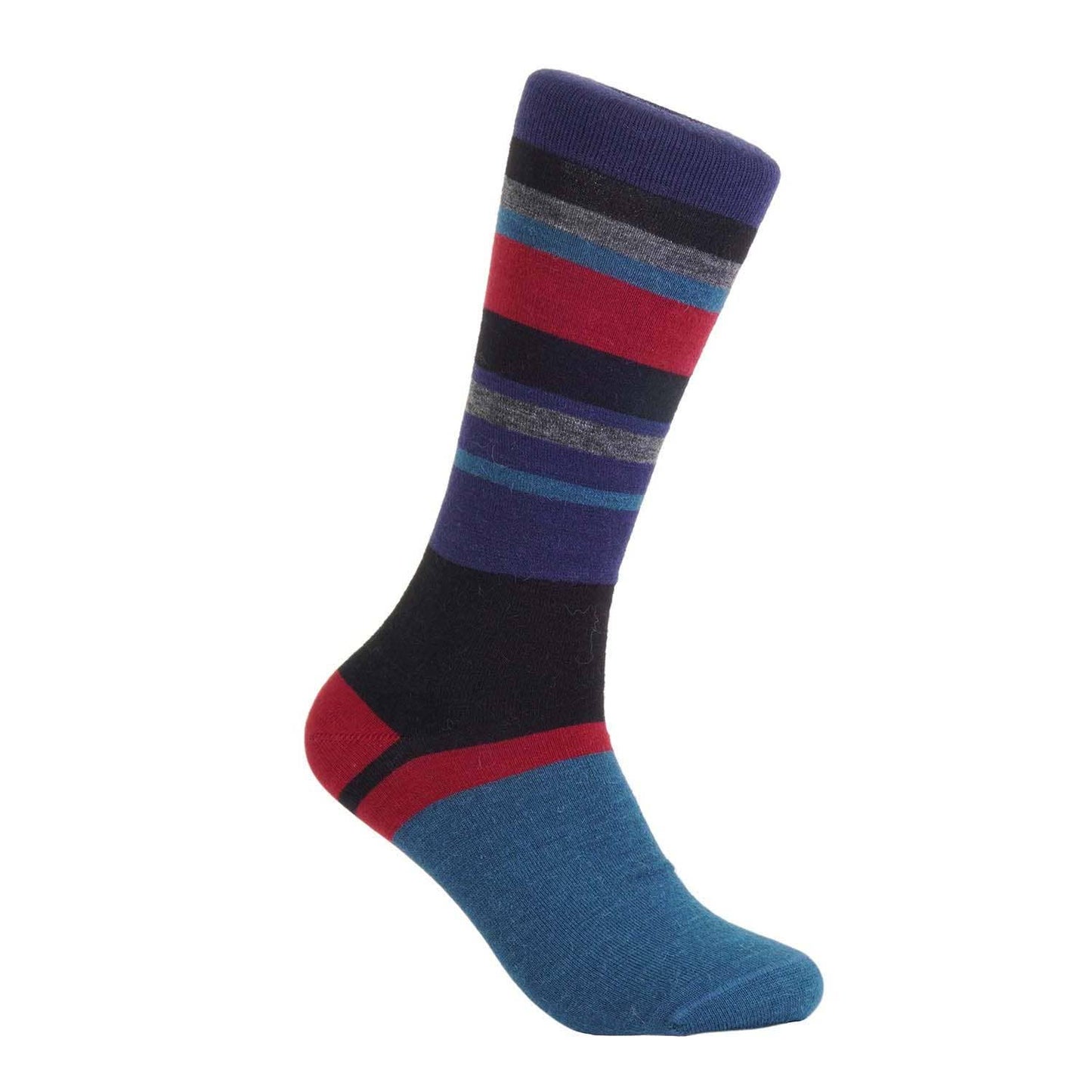 NEW! Alpaca Socks - Linea - Merlot: Large