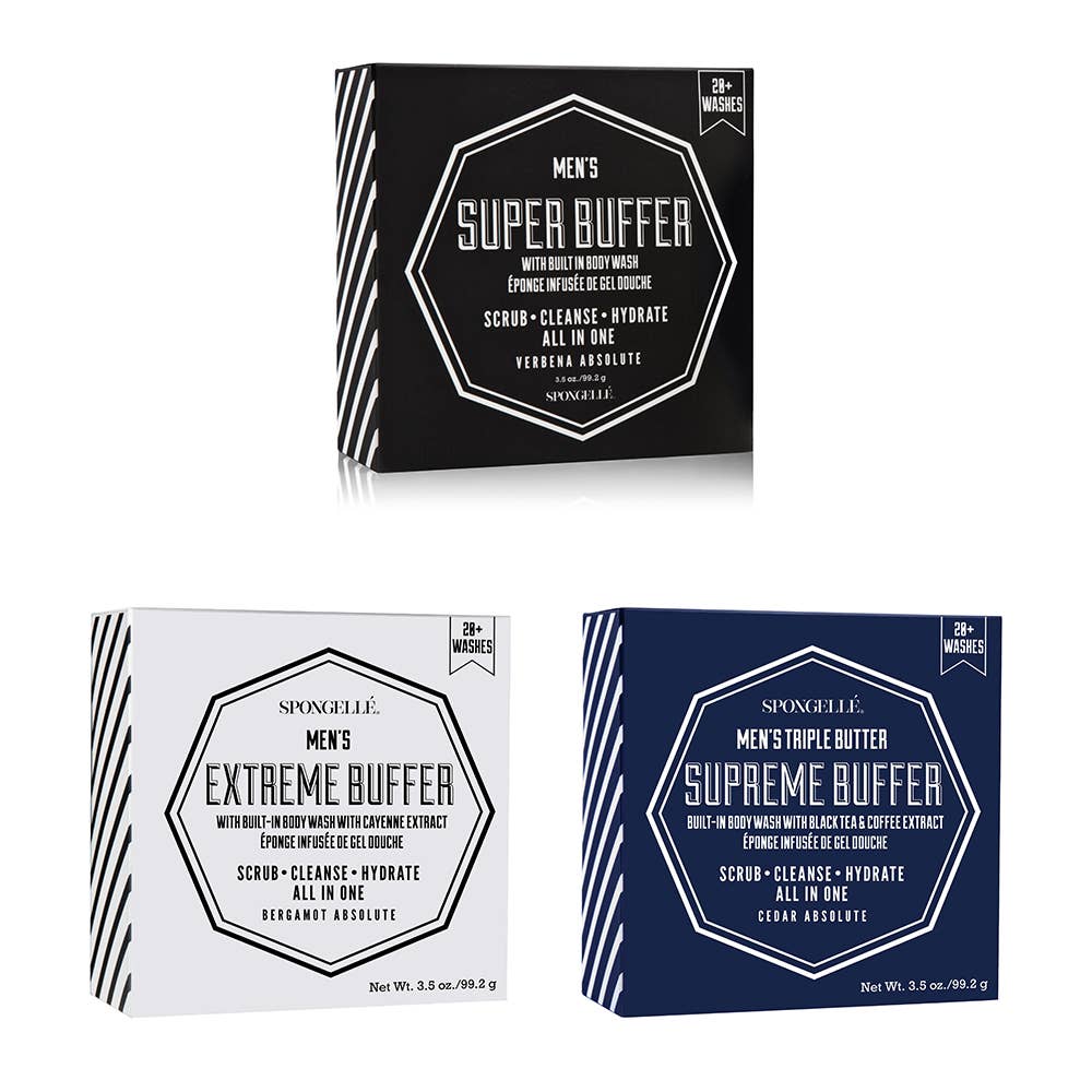 Spongellé -Men's  Body Buffer