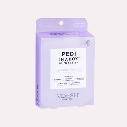 Pedi in a Box O2 Fizz 5 Step Lavender Vanilla