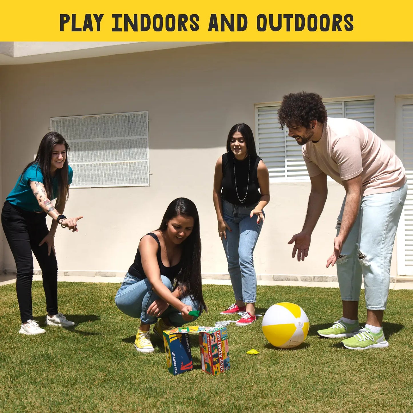 Lucky Egg - Step Right Up - Fun Indoor Outdoor Party Game Challenges