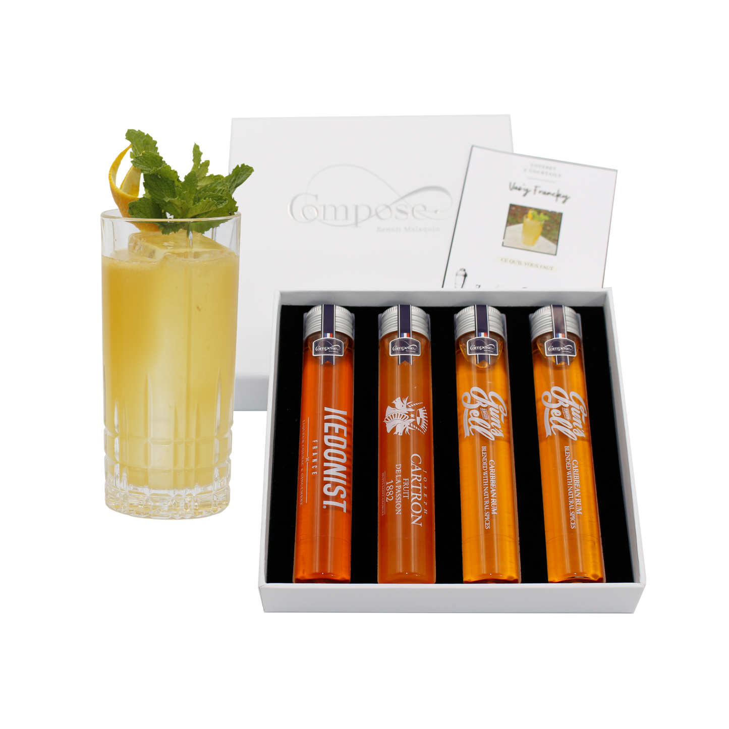 Compose - Coffret Cadeau 2 Cocktails "Vas' Y Francky"