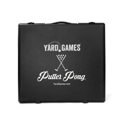 Yard Games - Putter Pong Putting Game with Putter and Golf Mat