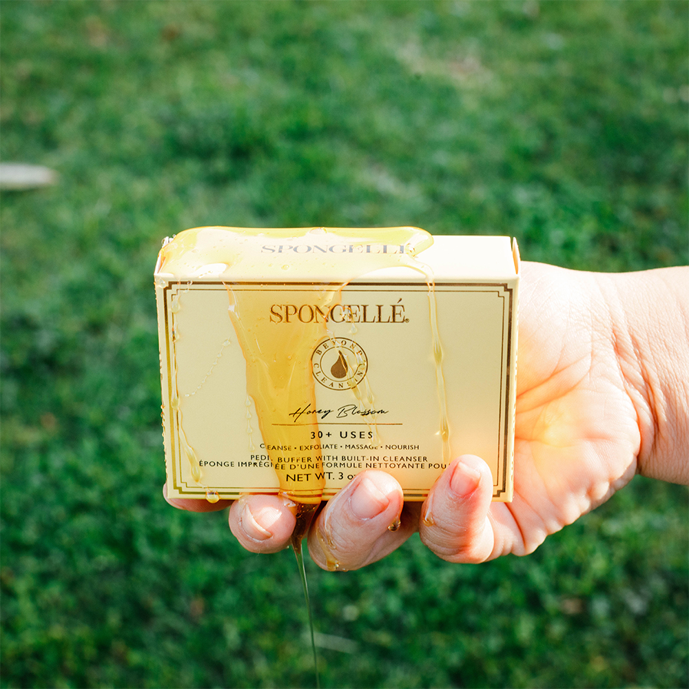 Spongellé - Honey Blossom Pedi Buffer