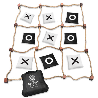 Swooc Games - Giant Tic Tac Toe Bean Bag Toss Game